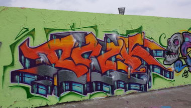 Graffiti Wall - Photo by Achim - Polk, achim, 86 (2014)