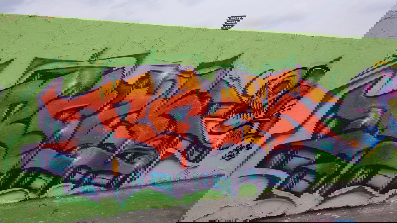 Graffiti Wall - Photo by Achim - Polk, achim, 86 (2014)