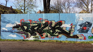 Graffiti Wall - Photo by Achim - Achim, highFISH, von