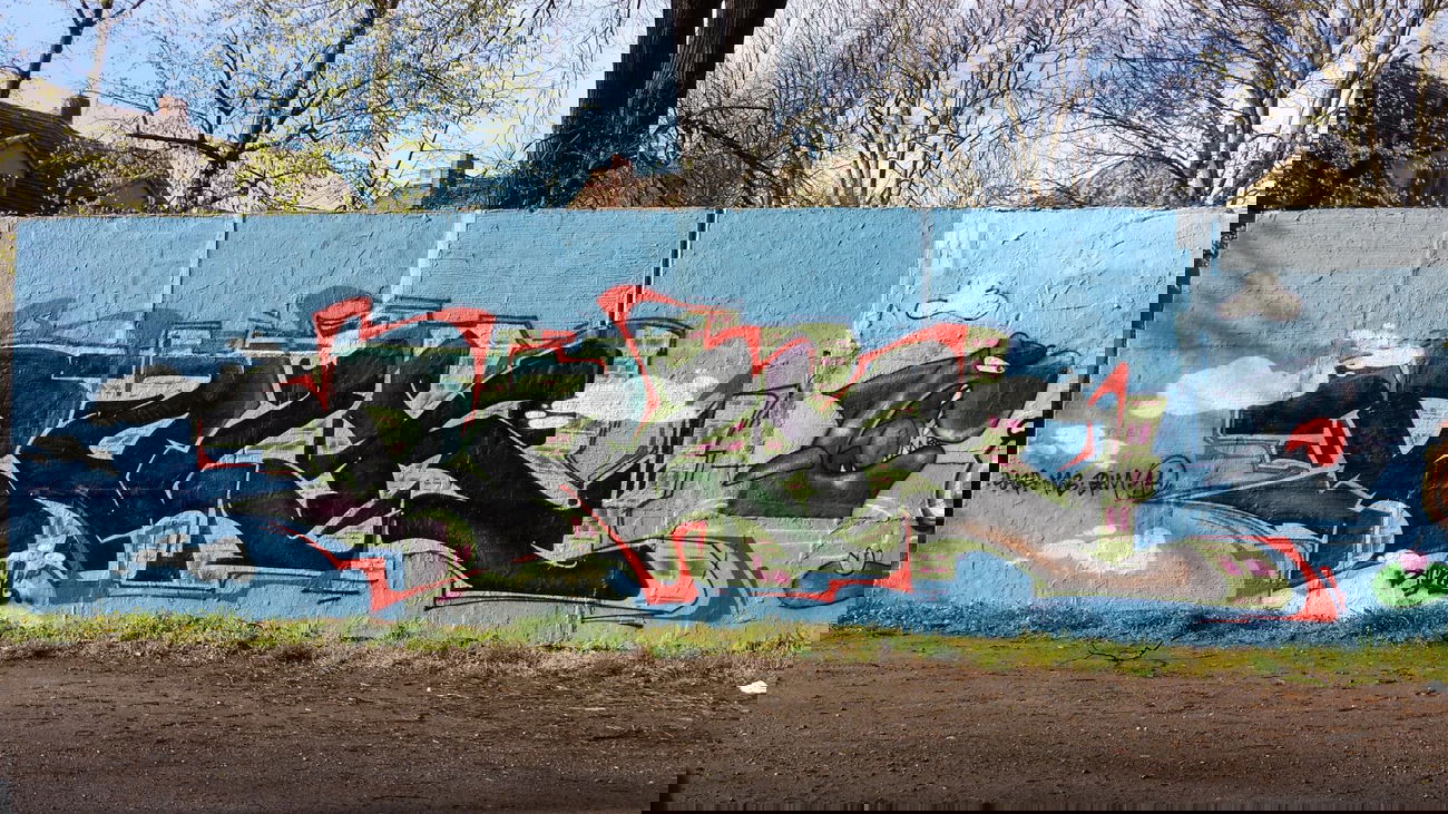 Graffiti Wall - Photo by Achim - Achim, highFISH, von