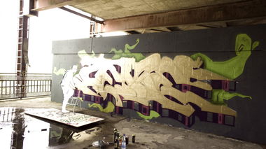Graffiti Wall - Photo by Achim - oeke, achim, 86