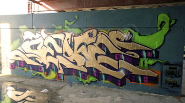 Graffiti Wall in Berlin - Photo by Achim - achim, oeke, polk