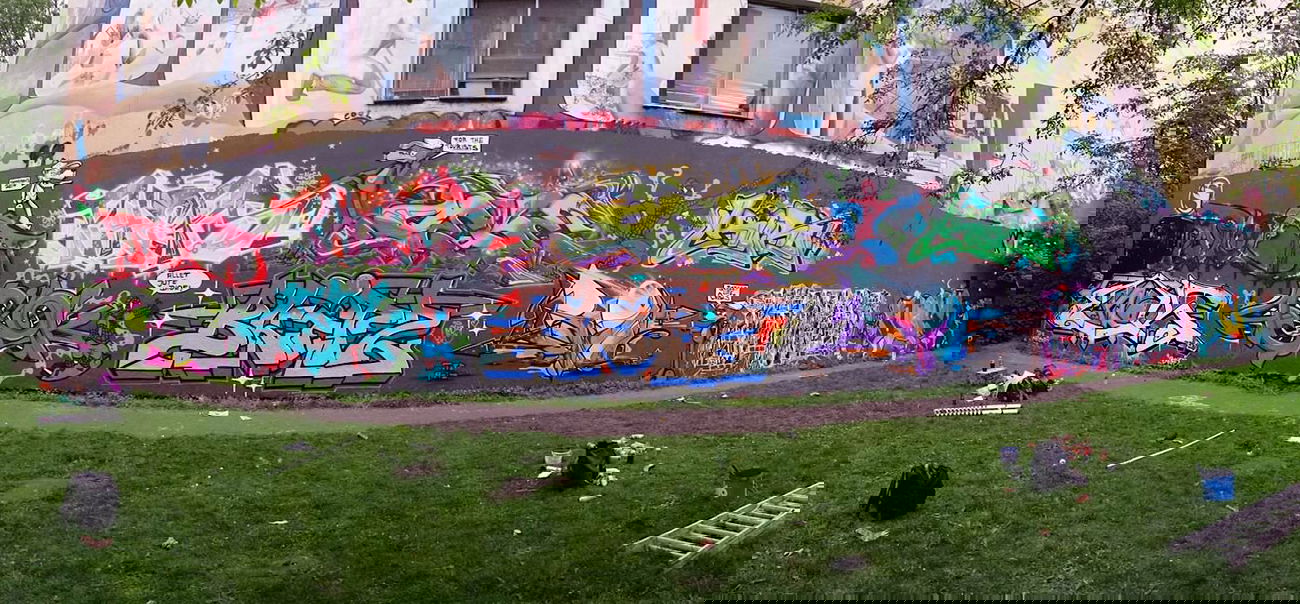 Graffiti Wall - Photo by Achim - dioe, enok, pheps (2014)