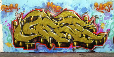 Graffiti Wall - Photo by Achim - oeke, achim, mrb (2014)