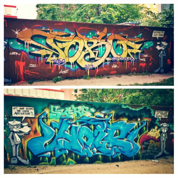 Graffiti Wall - Photo by Achim - Achim, heip, sars (2014)