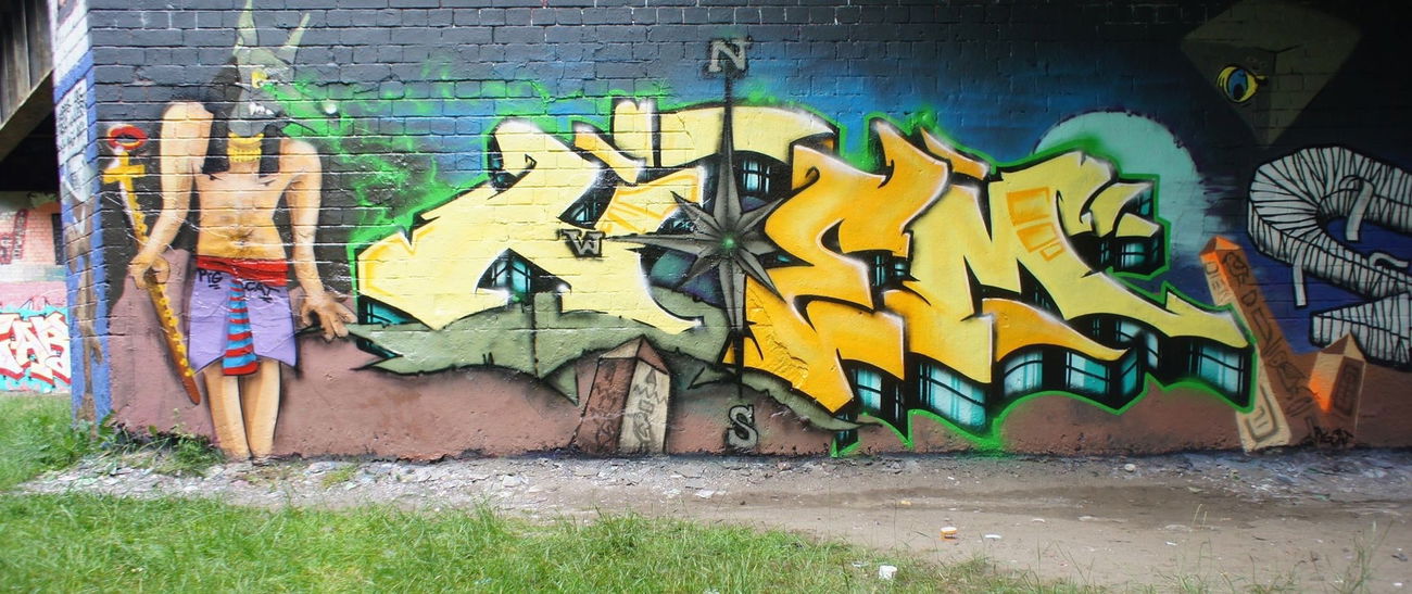 Graffiti Wall - Photo by Achim - Achim, 86 (2015)