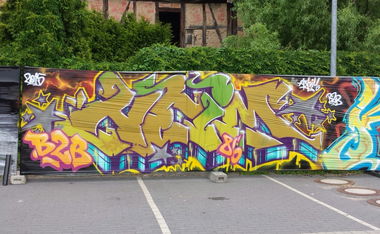 Graffiti Wall - Photo by Achim - Achim86 (2015)