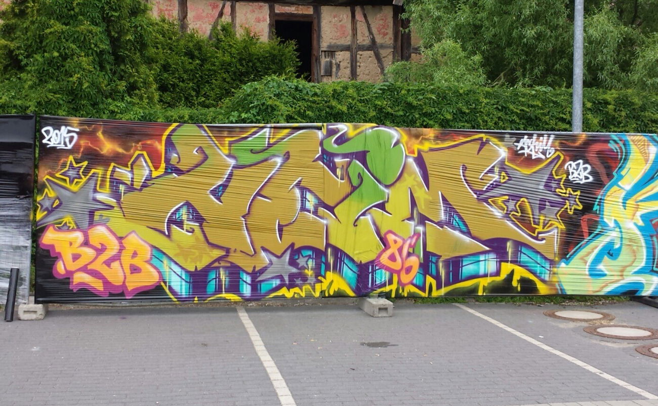 Graffiti Wall - Photo by Achim - Achim86 (2015)