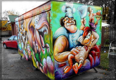 Graffiti Artwork in Konin - Photo by Acid1 - Konin, Acid (2013)