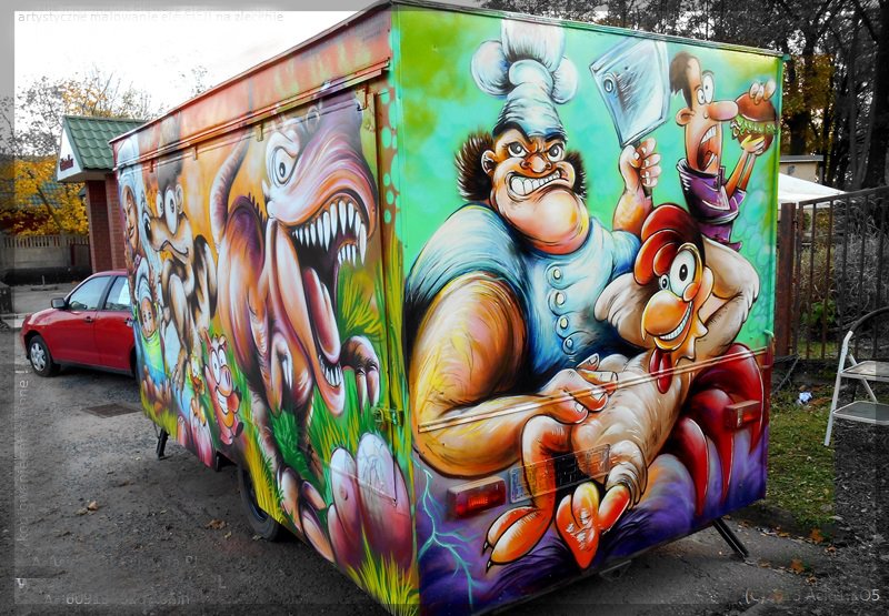 Graffiti Artwork in Konin - Photo by Acid1 - Konin, Acid (2013)