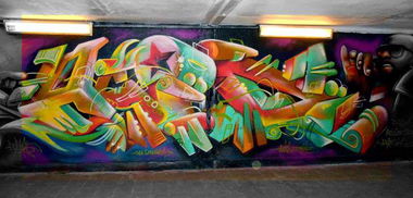 Graffiti Wall - Photo by Acid1 - acid, Sosnowiec (2014)