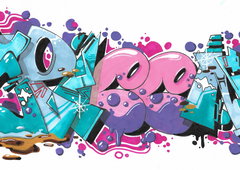 Graffiti Wall in EINDHOVEN - Photo by Acidone - acid, spleen, sandy (2017)