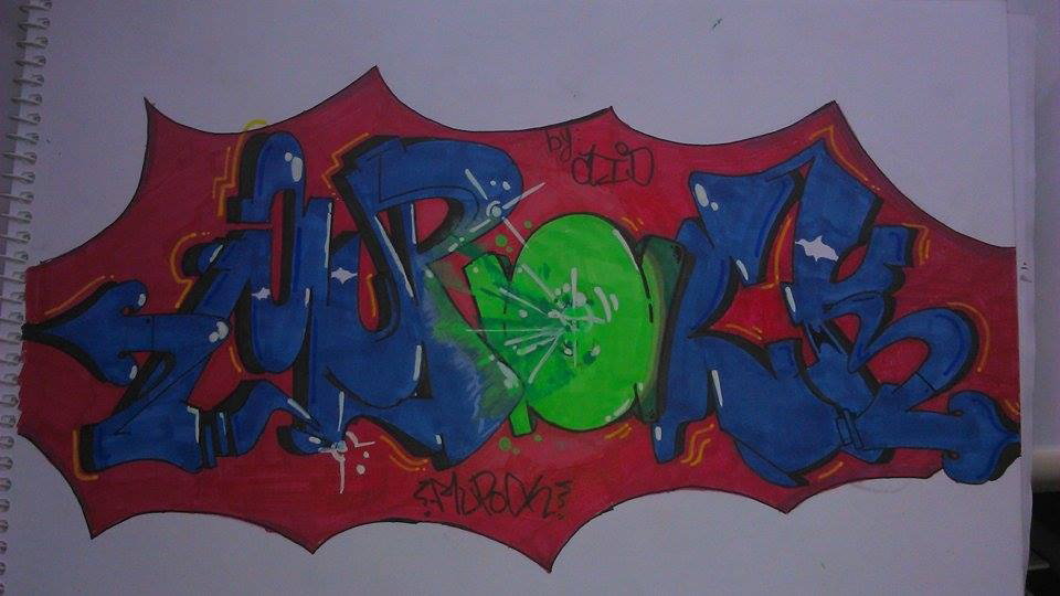 Graffiti Sketch - Photo by Acidone - exchange (2014)