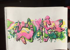 Graffiti Wall in EINDHOVEN - Photo by Acidone - crash, acid (2016)