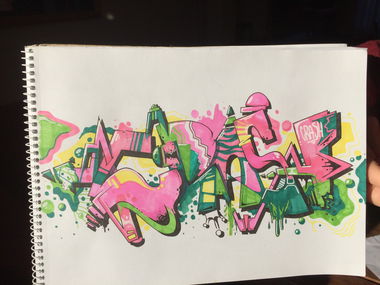 Graffiti Wall in EINDHOVEN - Photo by Acidone - crash, acid (2016)