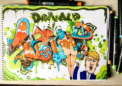 Graffiti Wall - Photo by Acidone - acid, battle (2016)