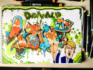 Graffiti Wall - Photo by Acidone - acid, battle (2016)