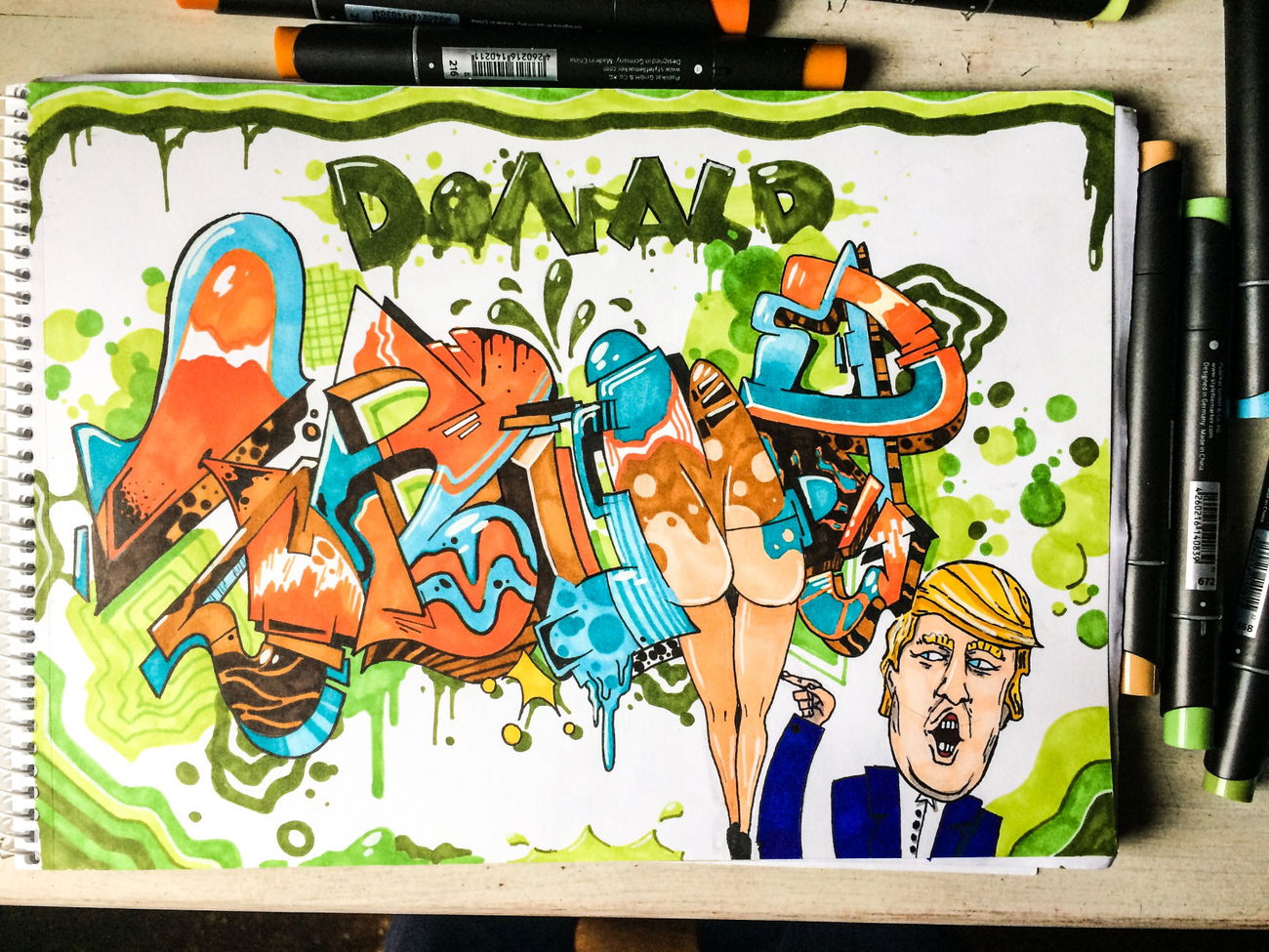 Graffiti Wall - Photo by Acidone - acid, battle (2016)