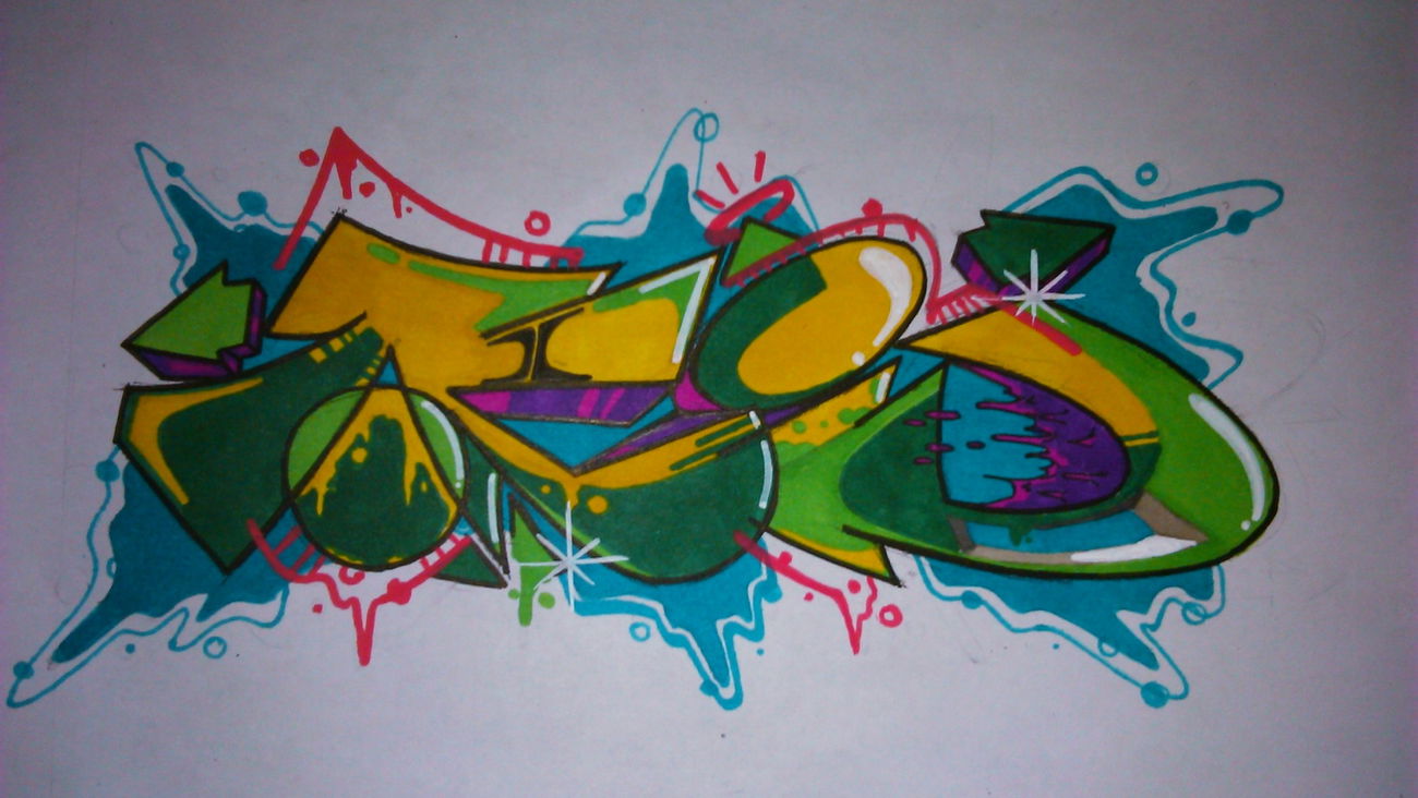 Graffiti Sketch - Photo by Acidone - acid, oldiesbutgoldies (2013)