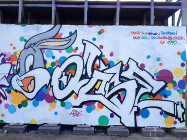 Graffiti Wall in Berlin - Photo by AcselFoley - Acse, Akse (2015)