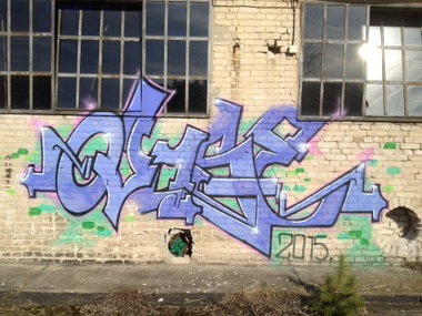 Graffiti Wall in Berlin - Photo by AcselFoley - Acse, Akse (2015)
