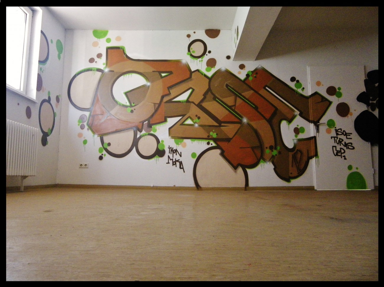 Graffiti Wall in Berlin - Photo by AcselFoley - Akse, Acse (2012)