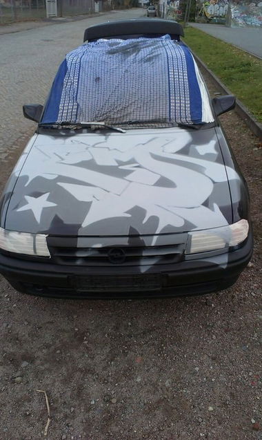 Graffiti Artwork - Photo by ActoNE - car, auto (2013)