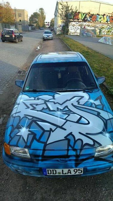 Graffiti Artwork - Photo by ActoNE - car, auto, finished (2013)