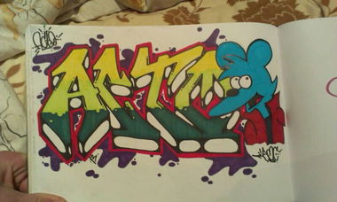Graffiti Sketch - Photo by ActoNE - sketch, itchy, smc (2013)