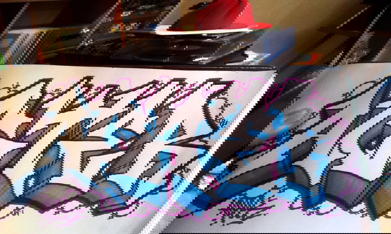 Graffiti Sketch - Photo by ActoNE - acter, sketch, 2014 (2014)