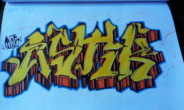 Graffiti Sketch - Photo by ActoNE - astik, just, learning (2014)