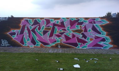 Graffiti Wall - Photo by ActoNE - acter, oschatz, dresden (2014)