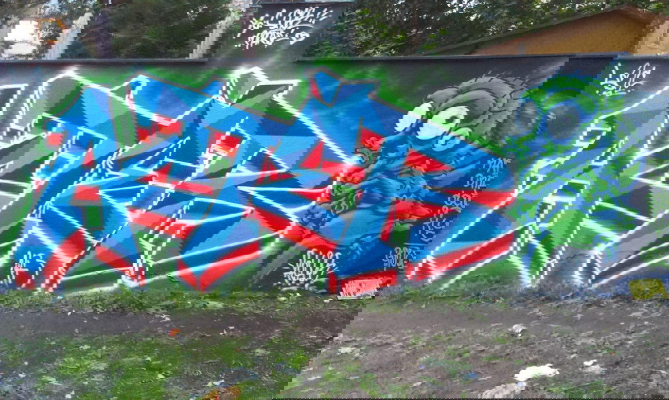 Graffiti Wall - Photo by ActoNE - acter, dresden, scheune (2014)