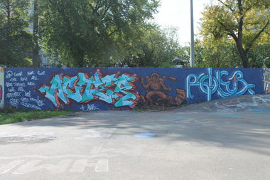 Graffiti Wall - Photo by ActoNE - acter, roller, grow (2014)
