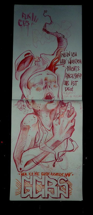 Graffiti Sketch - Photo by Ada - LAFLASH, ADA