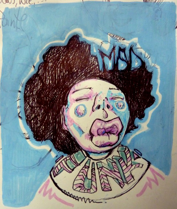 Graffiti Sketch - Photo by Ada