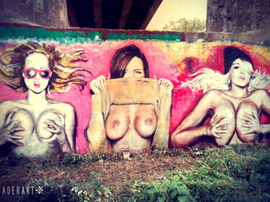 Graffiti Wall - Photo by Ader