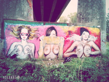 Graffiti Wall - Photo by Ader