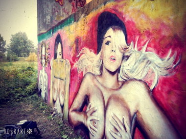 Graffiti Wall - Photo by Ader