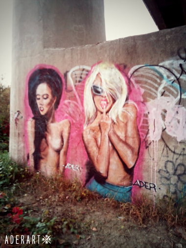Graffiti Wall - Photo by Ader