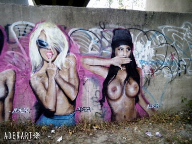 Graffiti Wall - Photo by Ader