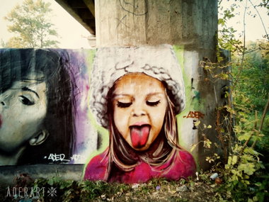 Graffiti Wall - Photo by Ader