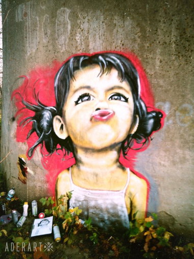 Graffiti Wall - Photo by Ader