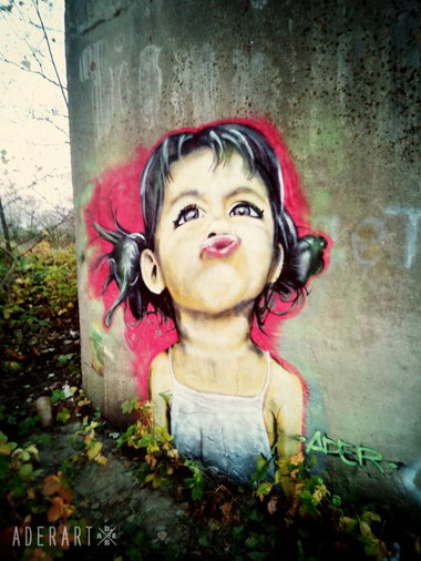 Graffiti Wall - Photo by Ader