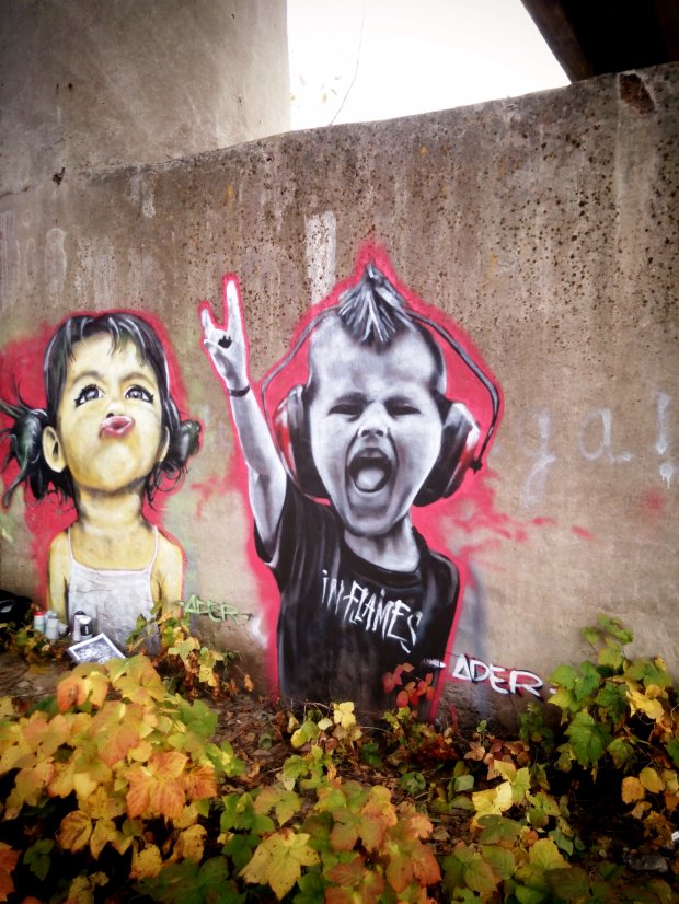 Graffiti Wall - Photo by Ader