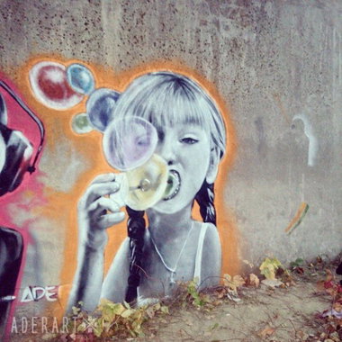 Graffiti Wall - Photo by Ader