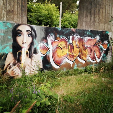 Graffiti Wall - Photo by Ader