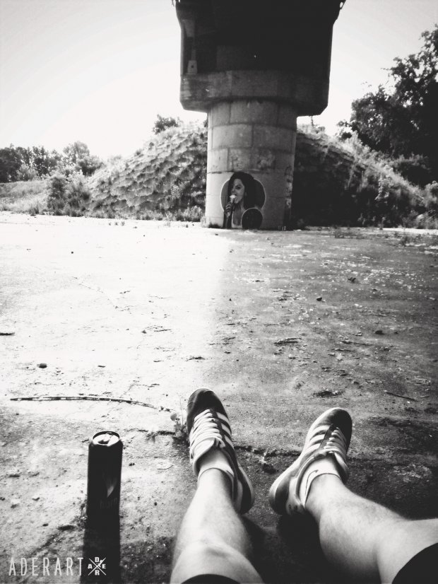 Graffiti Wall - Photo by Ader