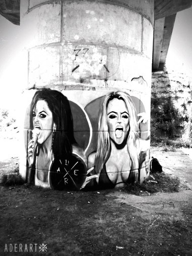 Graffiti Wall - Photo by Ader