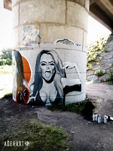 Graffiti Wall - Photo by Ader